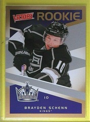 2010-11 Upper Deck Victory Rookie Gold #324 Brayden Schenn